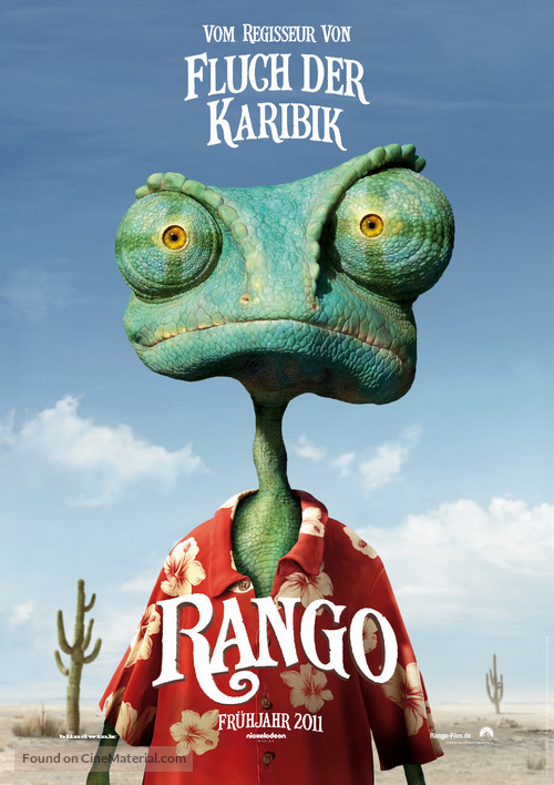 Rango - German Movie Poster