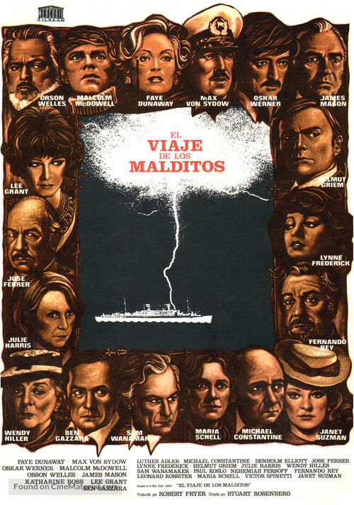 Voyage of the Damned - Spanish Movie Poster