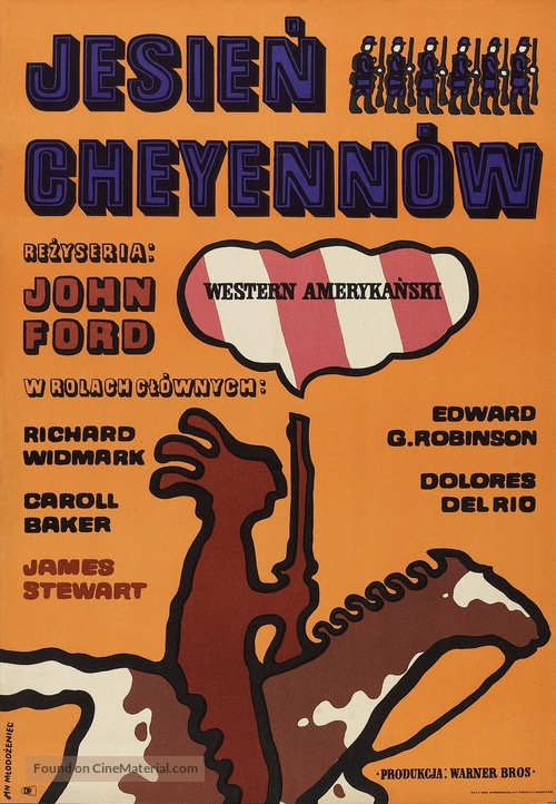 Cheyenne Autumn - Polish Movie Poster