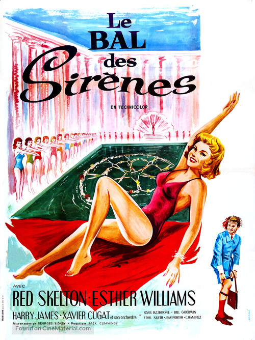 Bathing Beauty - French Movie Poster
