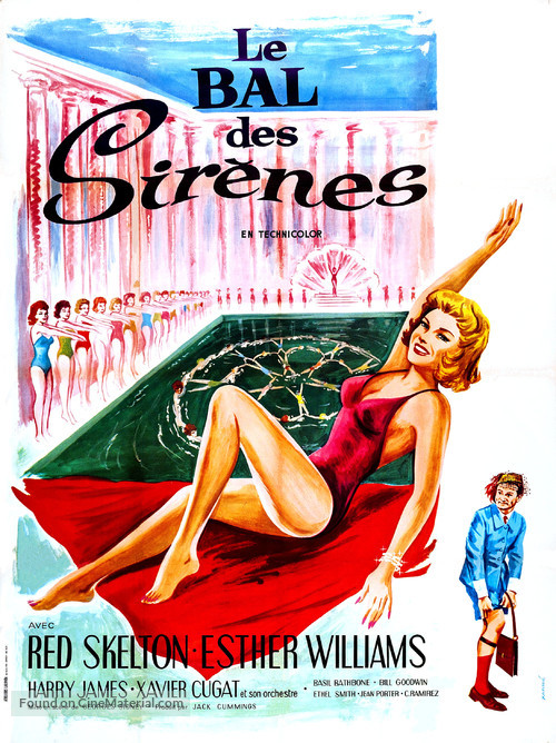 Bathing Beauty - French Movie Poster