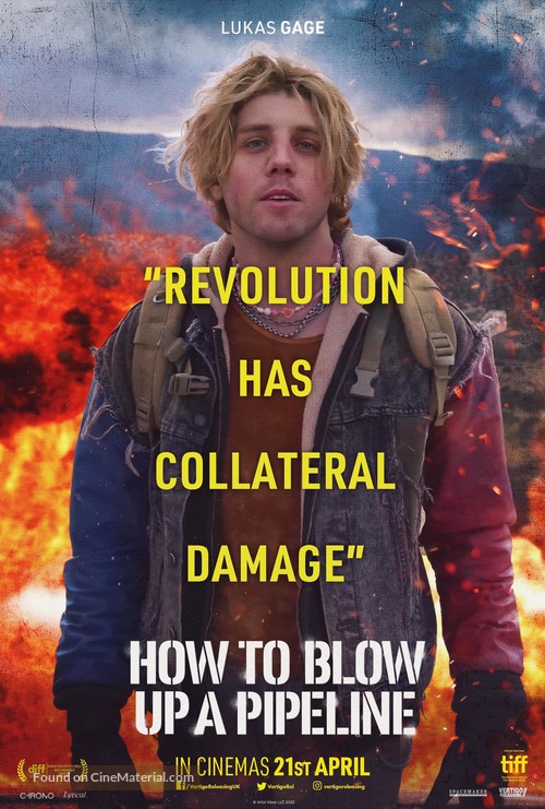 How to Blow Up a Pipeline - British Movie Poster