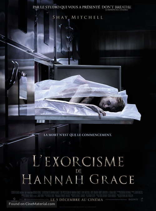 The Possession of Hannah Grace - French Movie Poster