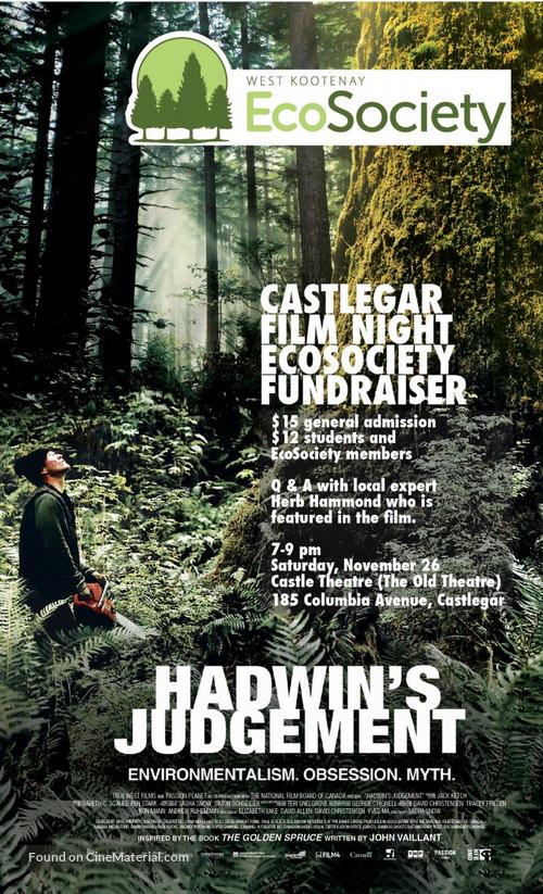 Hadwin&#039;s Judgement - Canadian Movie Poster