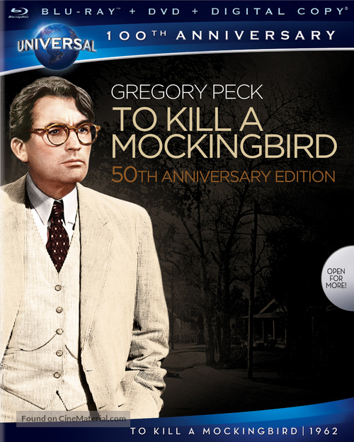 To Kill a Mockingbird - Blu-Ray movie cover