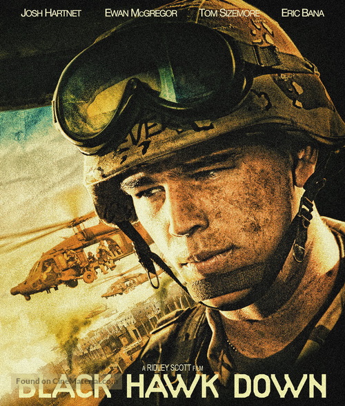 Black Hawk Down - Blu-Ray movie cover