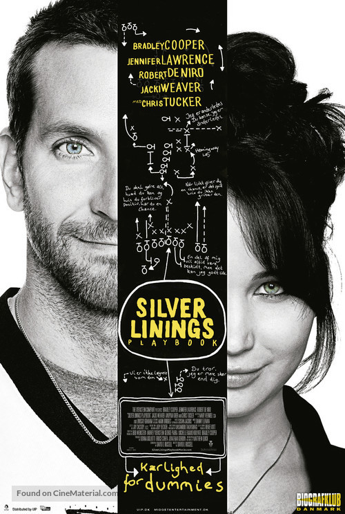 Silver Linings Playbook - Danish Movie Poster