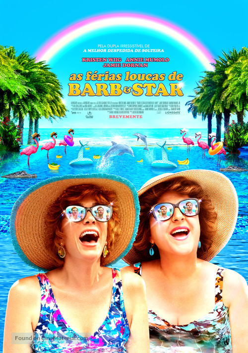 Barb and Star Go to Vista Del Mar - Portuguese Movie Poster