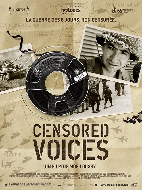 Censored Voices - French Movie Poster