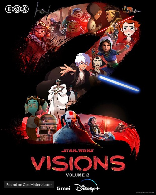 &quot;Star Wars: Visions&quot; - Dutch Movie Poster