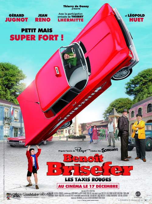 Beno&icirc;t Brisefer: Les taxis rouges - French Movie Poster