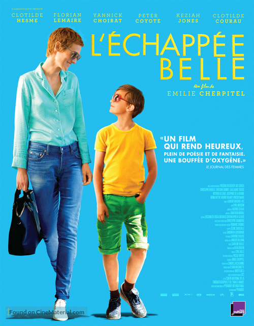 L&#039;&eacute;chapp&eacute;e belle - French Movie Poster