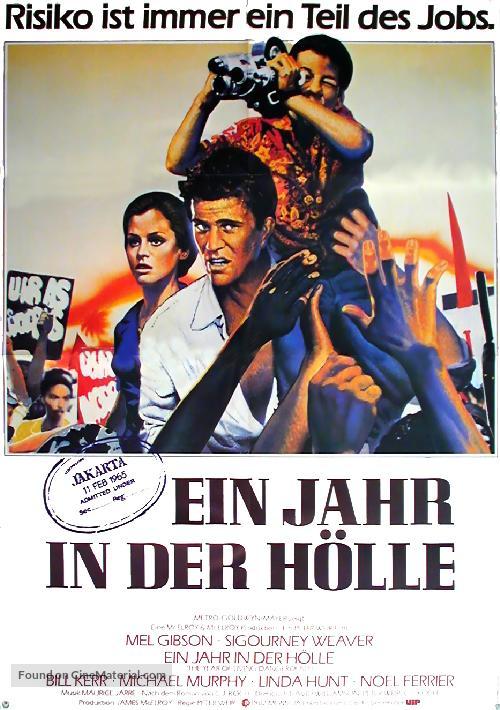 The Year of Living Dangerously - German Movie Poster