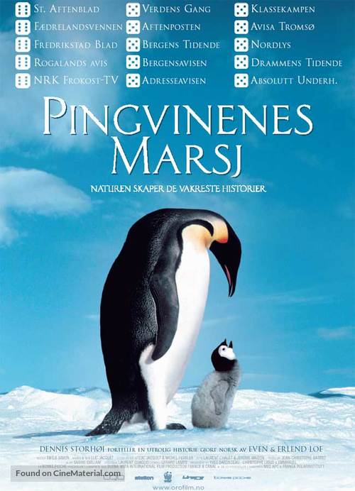 March Of The Penguins - Norwegian Movie Poster