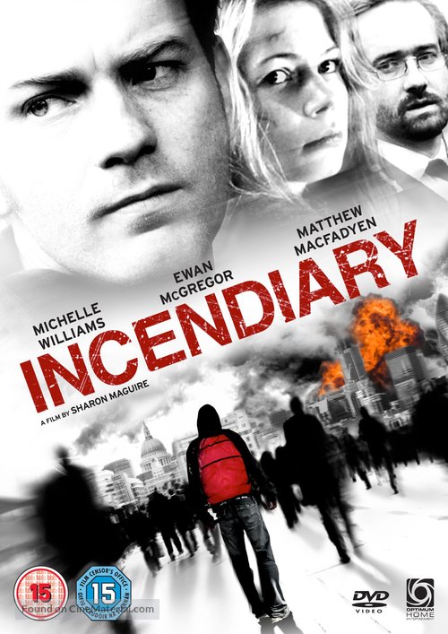 Incendiary - British DVD movie cover
