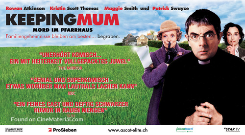 Keeping Mum - Swiss Movie Poster