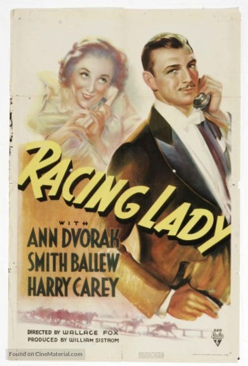 Racing Lady - Movie Poster