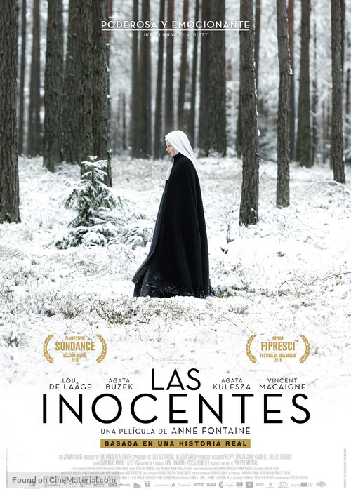 Les innocentes - Spanish Movie Poster