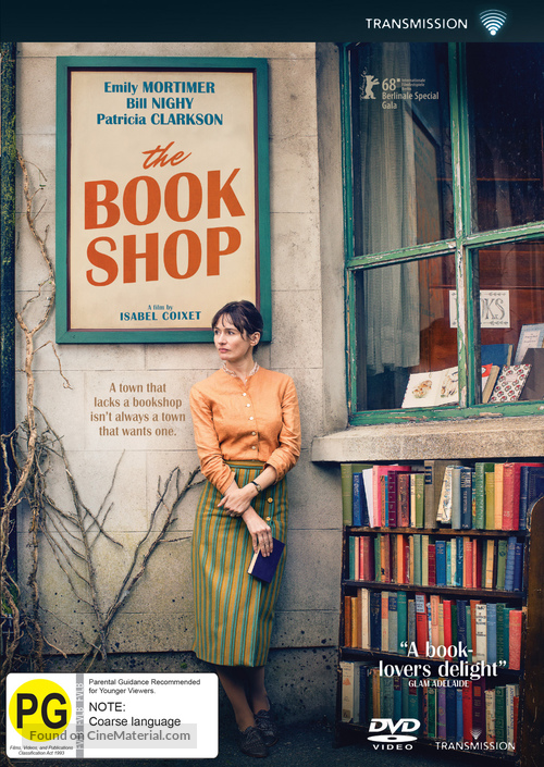 The Bookshop - New Zealand DVD movie cover