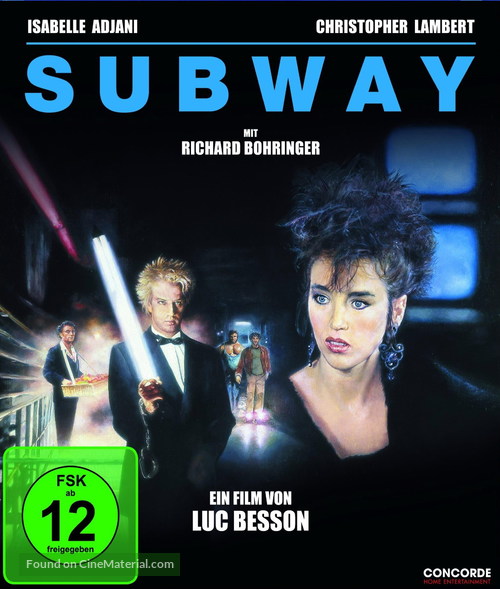 Subway - German Blu-Ray movie cover