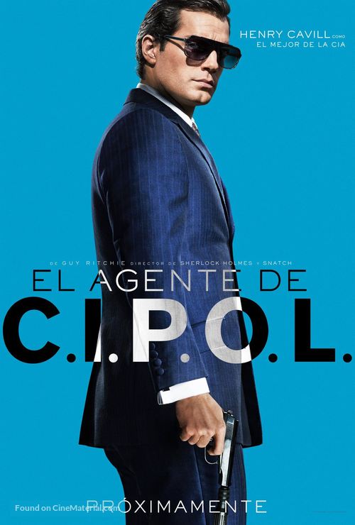 The Man from U.N.C.L.E. - Mexican Character movie poster