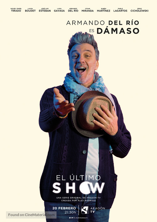 &quot;El &uacute;ltimo show&quot; - Spanish Movie Poster