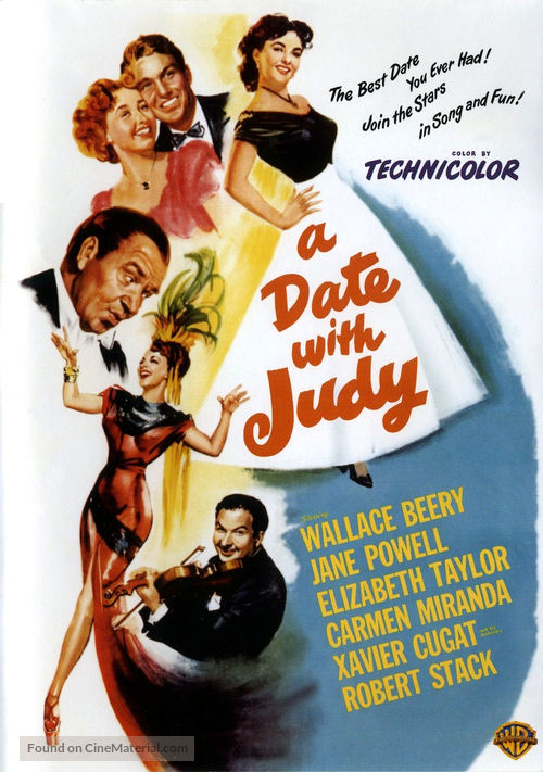 A Date with Judy - DVD movie cover