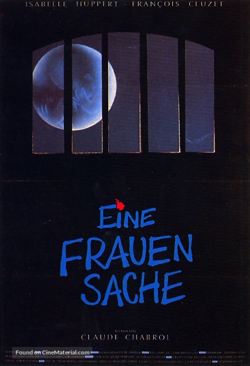 Une affaire de femmes - German Movie Poster