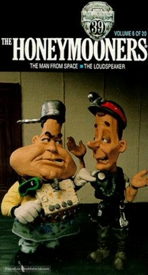 &quot;The Honeymooners&quot; - VHS movie cover