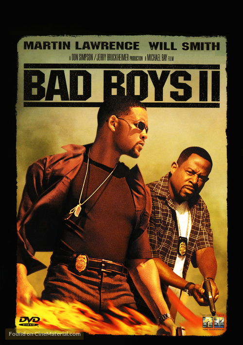 Bad Boys II - Swedish Movie Cover