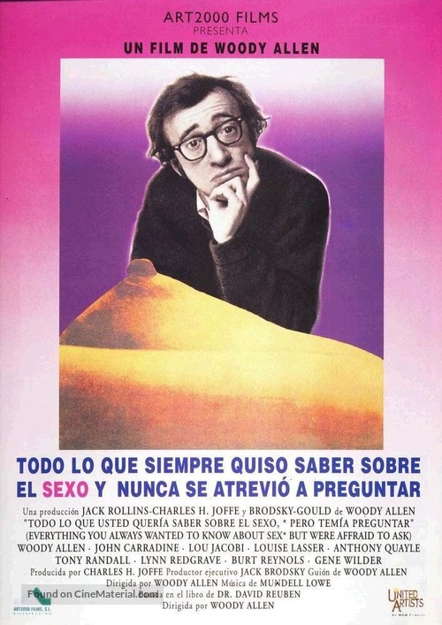 Everything You Always Wanted to Know About Sex * But Were Afraid to Ask - Spanish Movie Poster