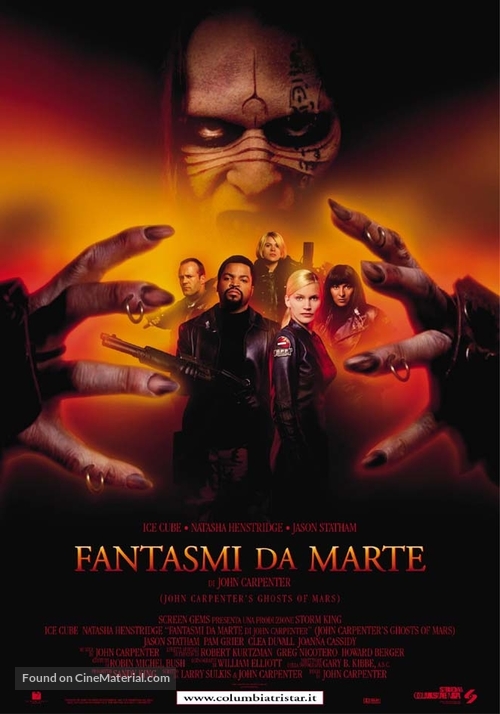 Ghosts Of Mars - Italian Movie Poster