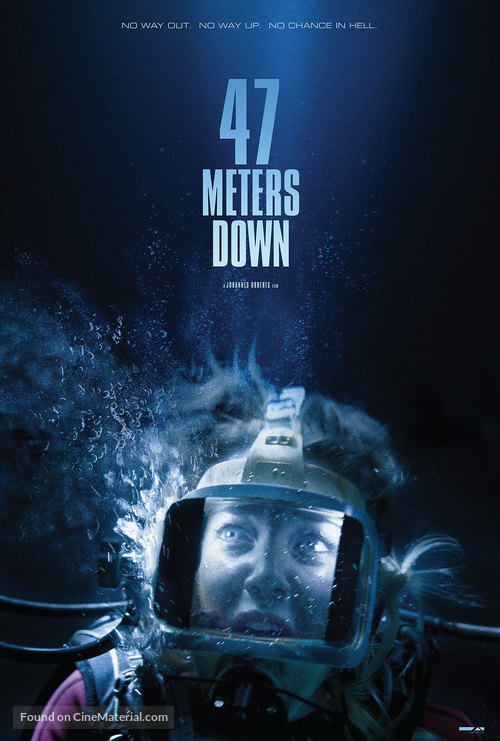 47 Meters Down - British Movie Poster