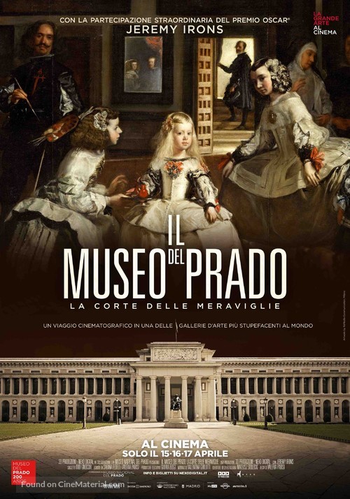 The Prado Museum. A Collection of Wonders - Italian Movie Poster
