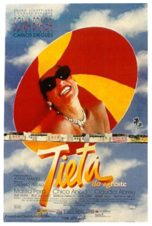 Tieta do Agreste - Brazilian Movie Poster