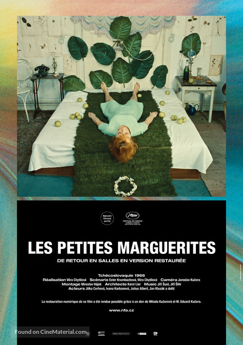 Sedmikrasky - French Movie Poster