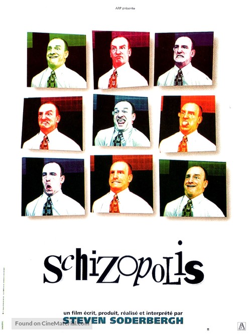 Schizopolis - French DVD movie cover