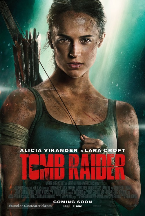 Tomb Raider - British Movie Poster