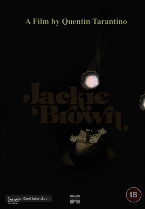 Jackie Brown - British DVD movie cover