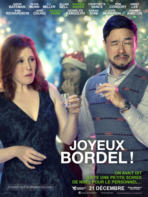 Office Christmas Party - French Movie Poster