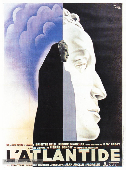 L&#039;Atlantide - French Movie Poster