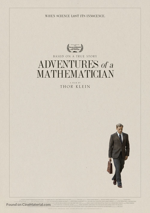 Adventures of a Mathematician - British Movie Poster