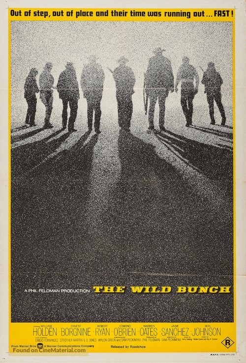 The Wild Bunch - Australian Movie Poster