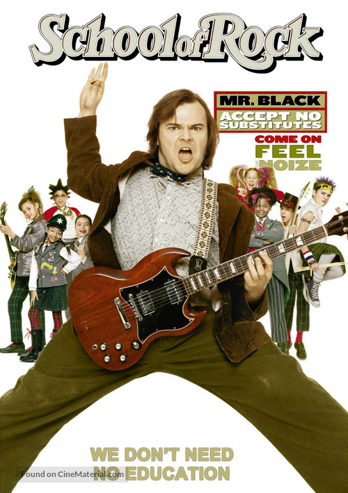 The School of Rock - DVD movie cover