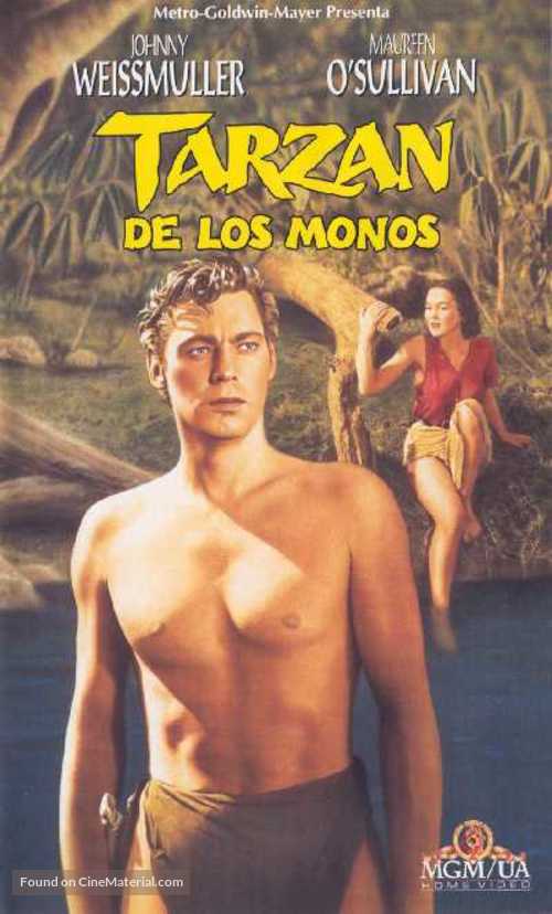 Tarzan the Ape Man - Spanish VHS movie cover