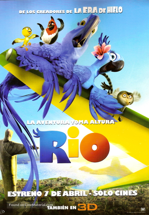 Rio - Argentinian Movie Poster