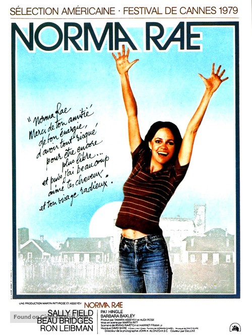 Norma Rae - French Movie Poster