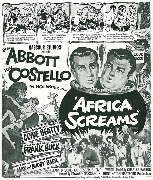 Africa Screams - poster