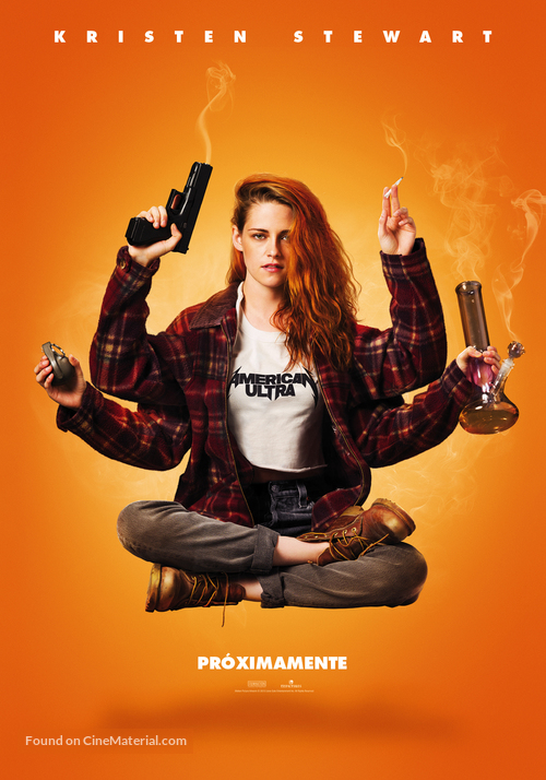 American Ultra - Spanish Movie Poster