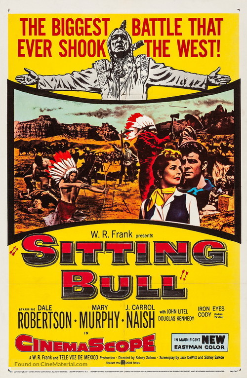 Sitting Bull - Re-release movie poster